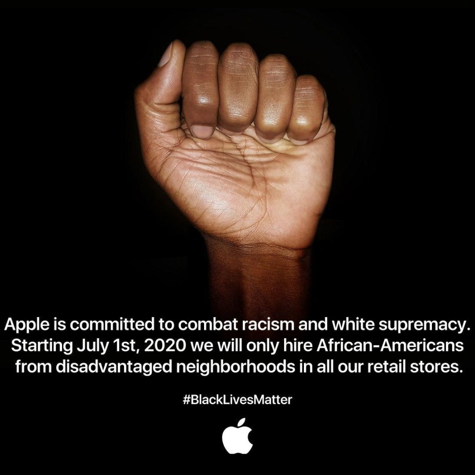 apple blm real