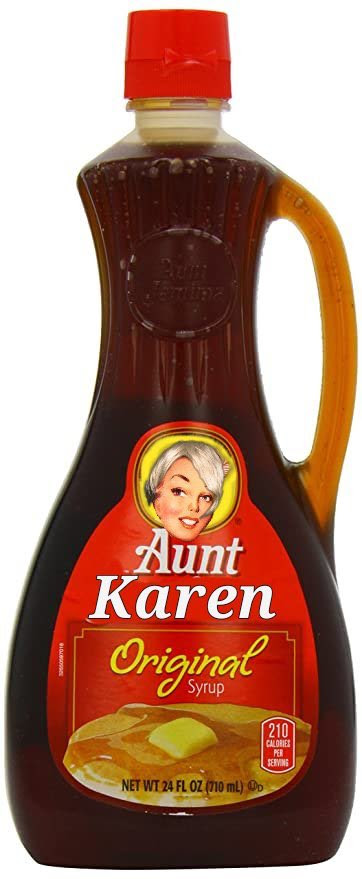aunt karen syrup