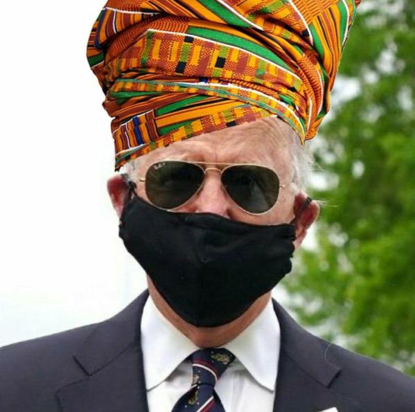 biden african mask