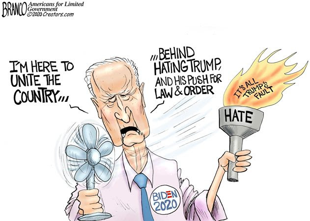 biden unites haters branco