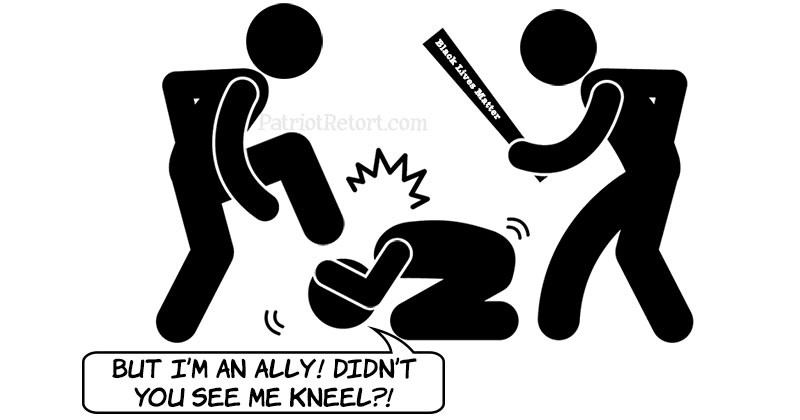 blm kneel