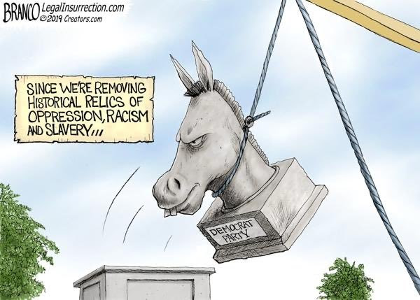 branco democrat statue