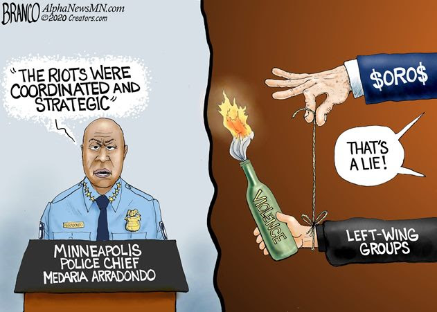 branco riots soros