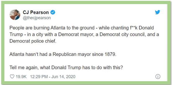 burning atlanta