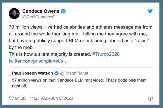 candace owens blm