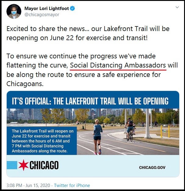 chicago social distance