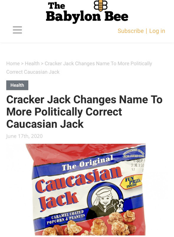 cracker jack caucasian