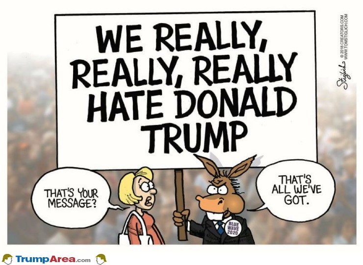 democrat hate trump