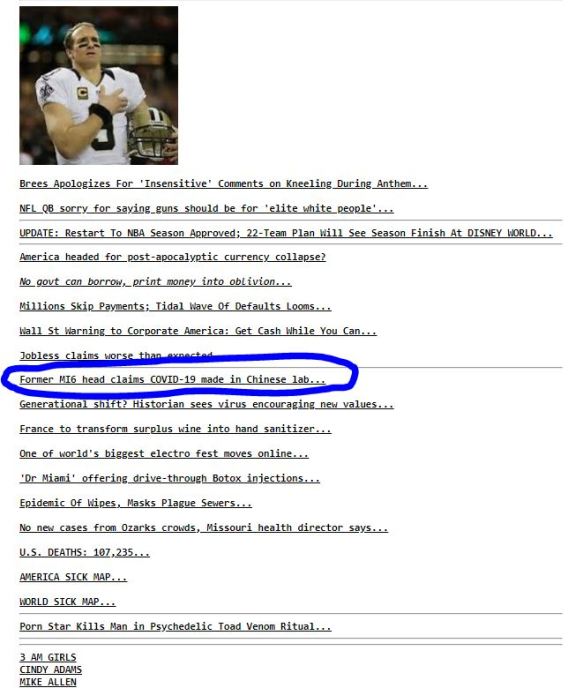 drudge page