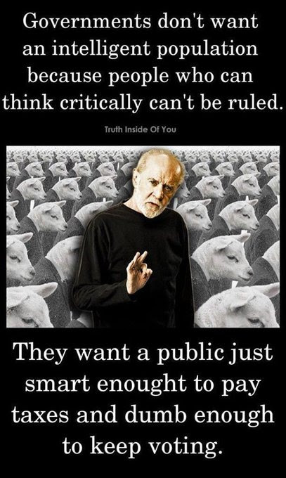 george carlin sheep