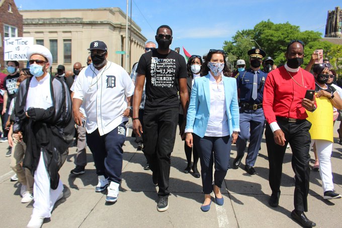 gretchen-whitmer-marching-june-4-2020