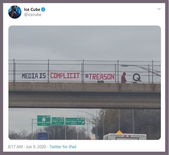ice cube fake news