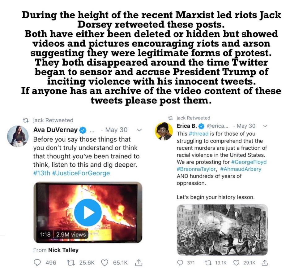 jack dorsey tweets