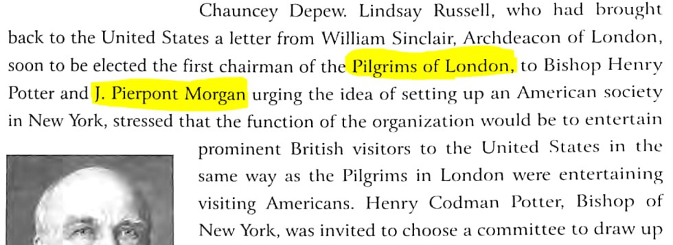 Anne Pimlott Baker. (2003). The Pilgrims of the United States - A Centennial History, 184 pgs. p. 6. Profile Books, London UK.