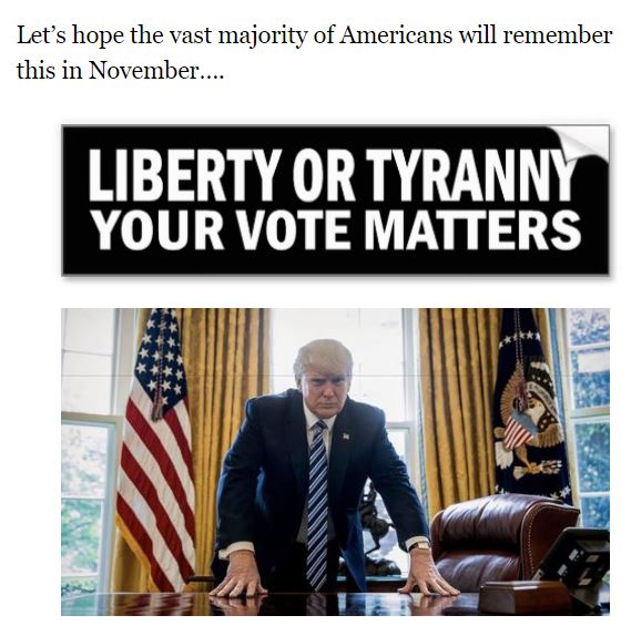 liberty or tyranny
