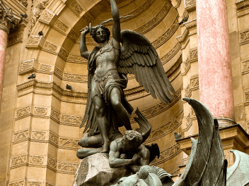 michael and satan