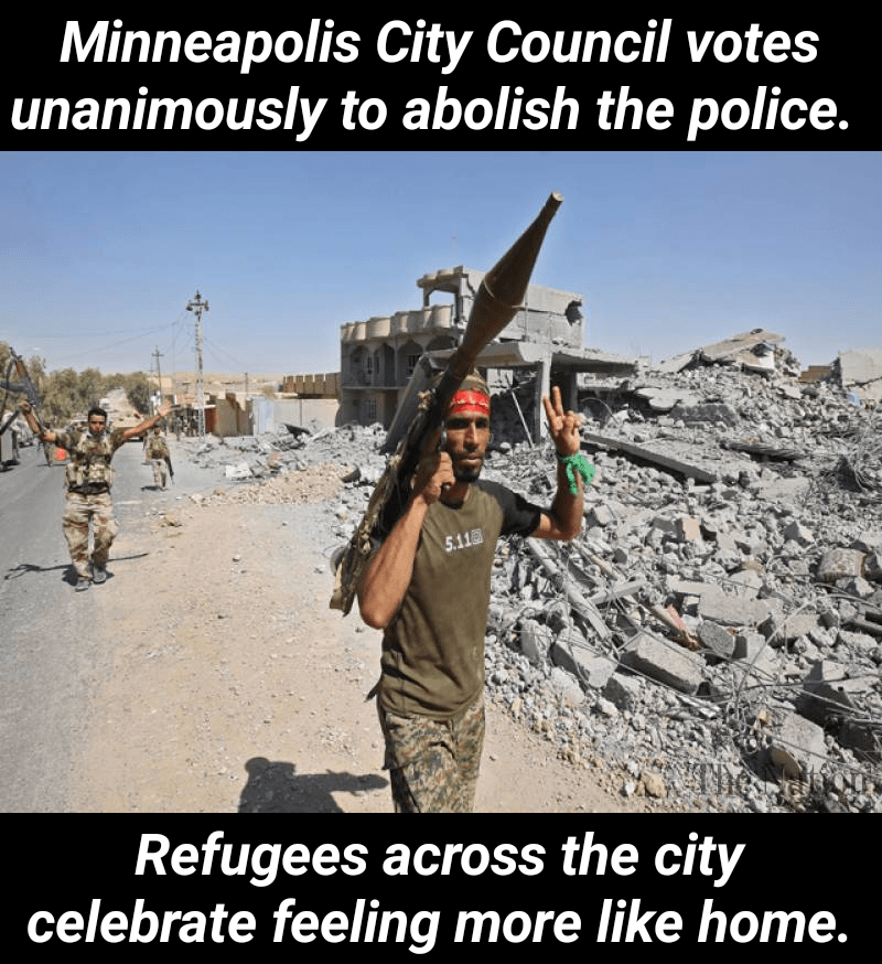 minneapolis no police