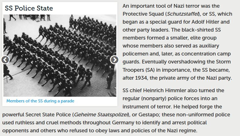 nazi state police