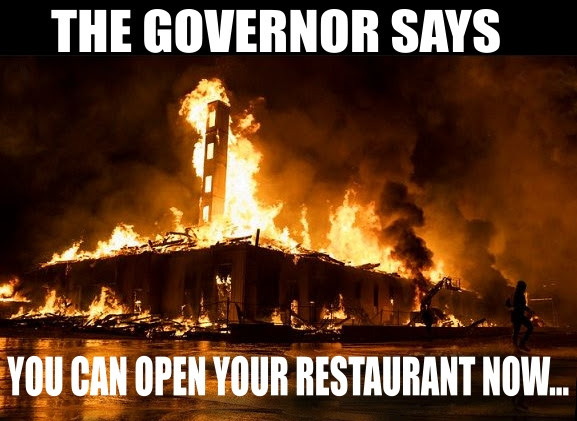 open restaurant