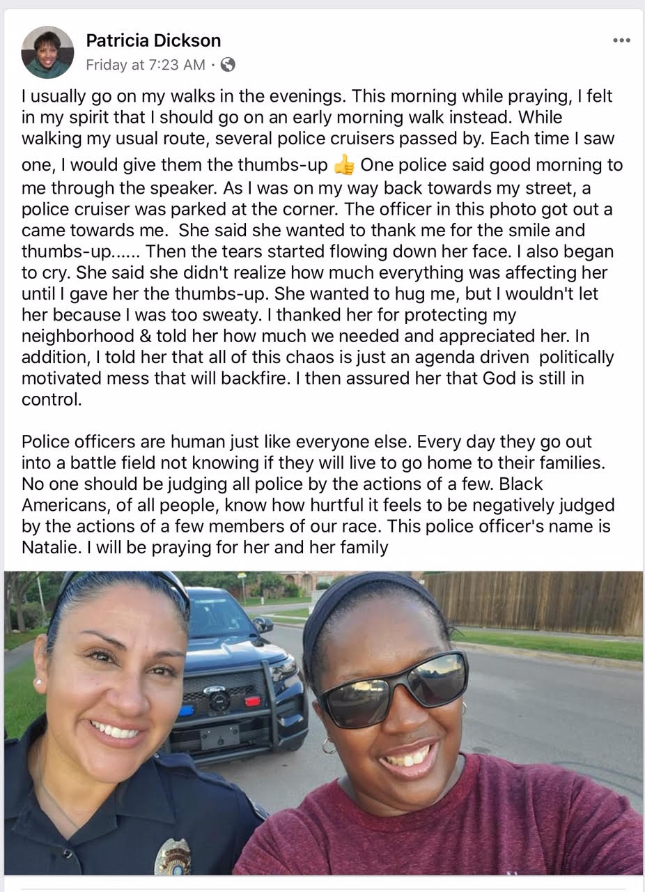 patricia dickinson police officer