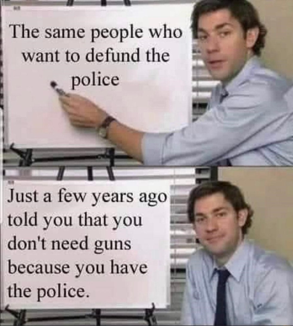 police gun