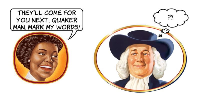 quaker man aunt jemimah