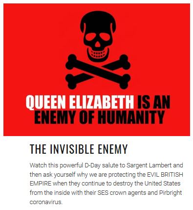 queen elizabeth invisible enemy