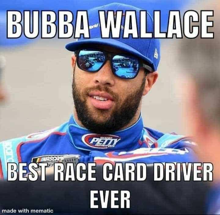 race card bubba wallace