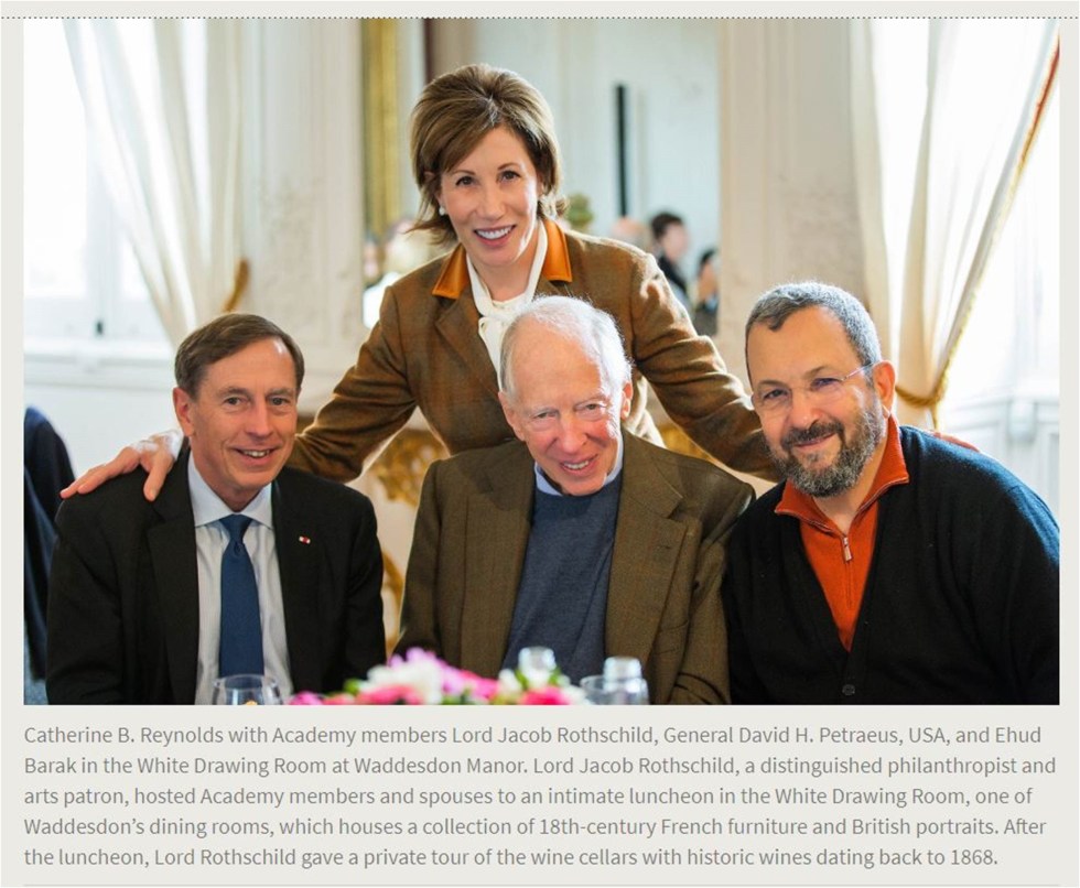 rothschild petraeus barak reynolds