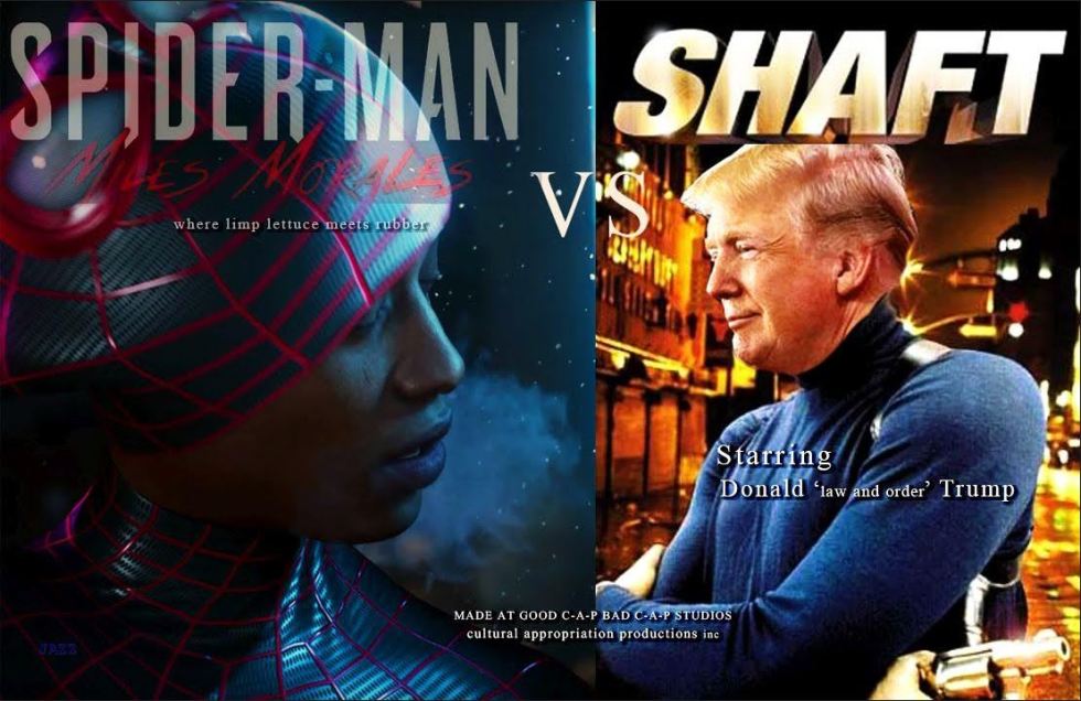 shaft trump spiderman