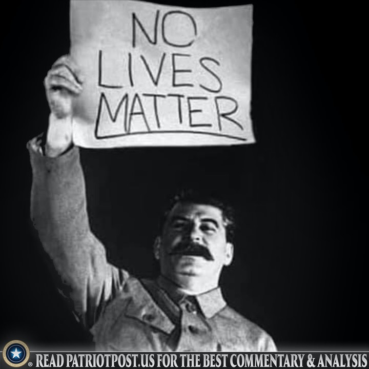 stalin no lives matter blm