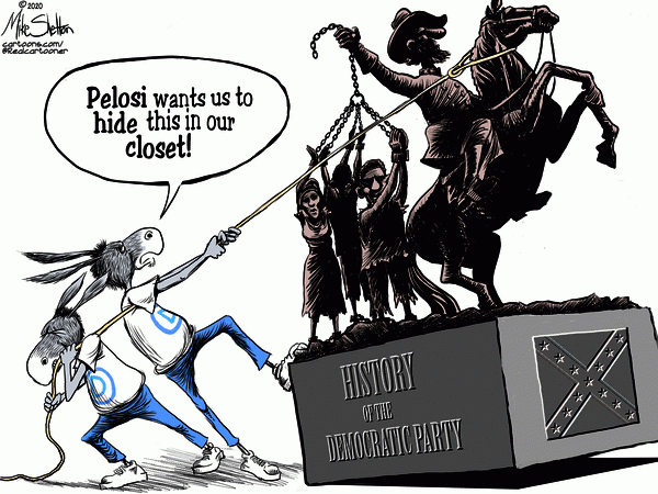 statue democrat