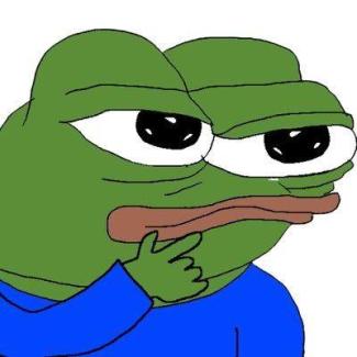thinking pepe