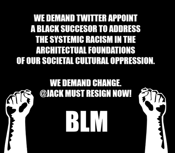 twitter blm dorsey