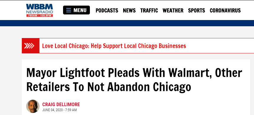 walmart chicago