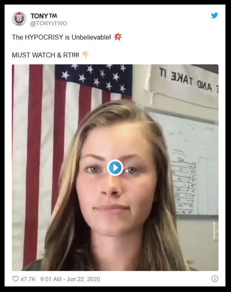 young woman fed up