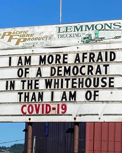 afraid democrats covid