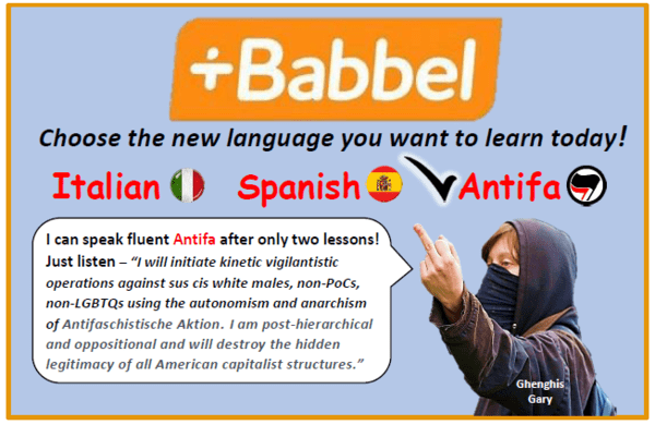 babbel antifa