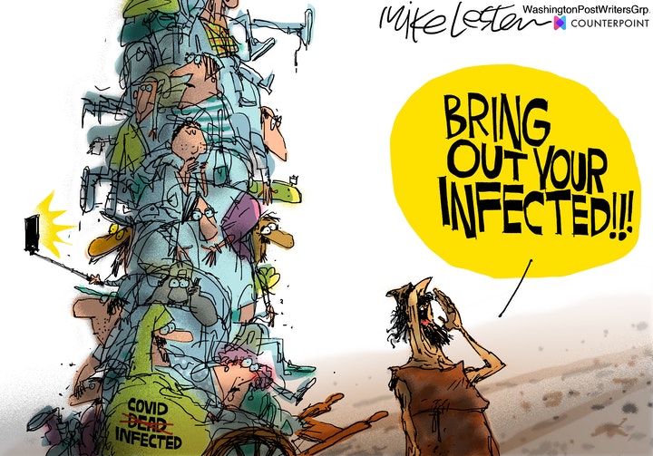 bring out your dead infected covid corona