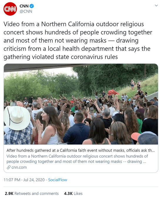 california faith event