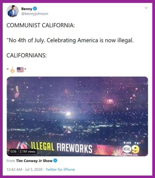 california fireworks