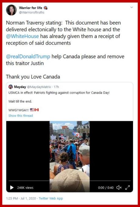 canada protest