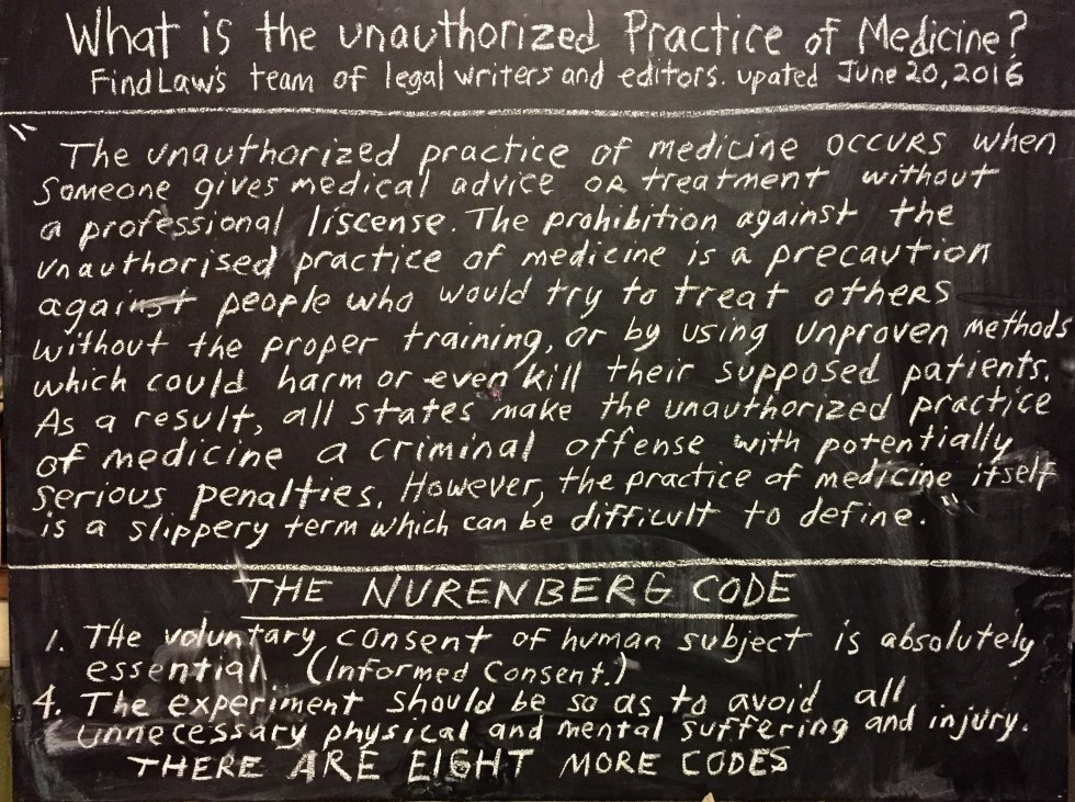 chalk practice medicine