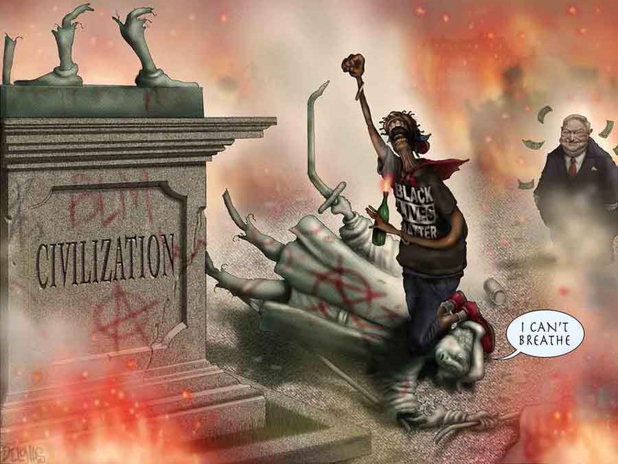 civilization blm soros constitution