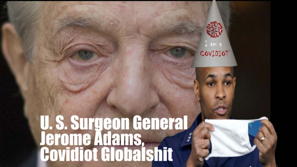 covidiot powell Soros