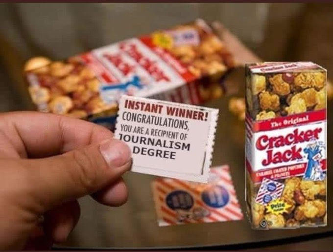 cracker jack journalist