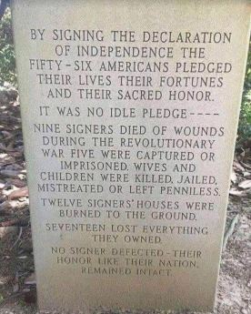 declaration stone