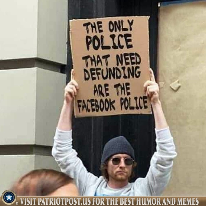 defund facebook police