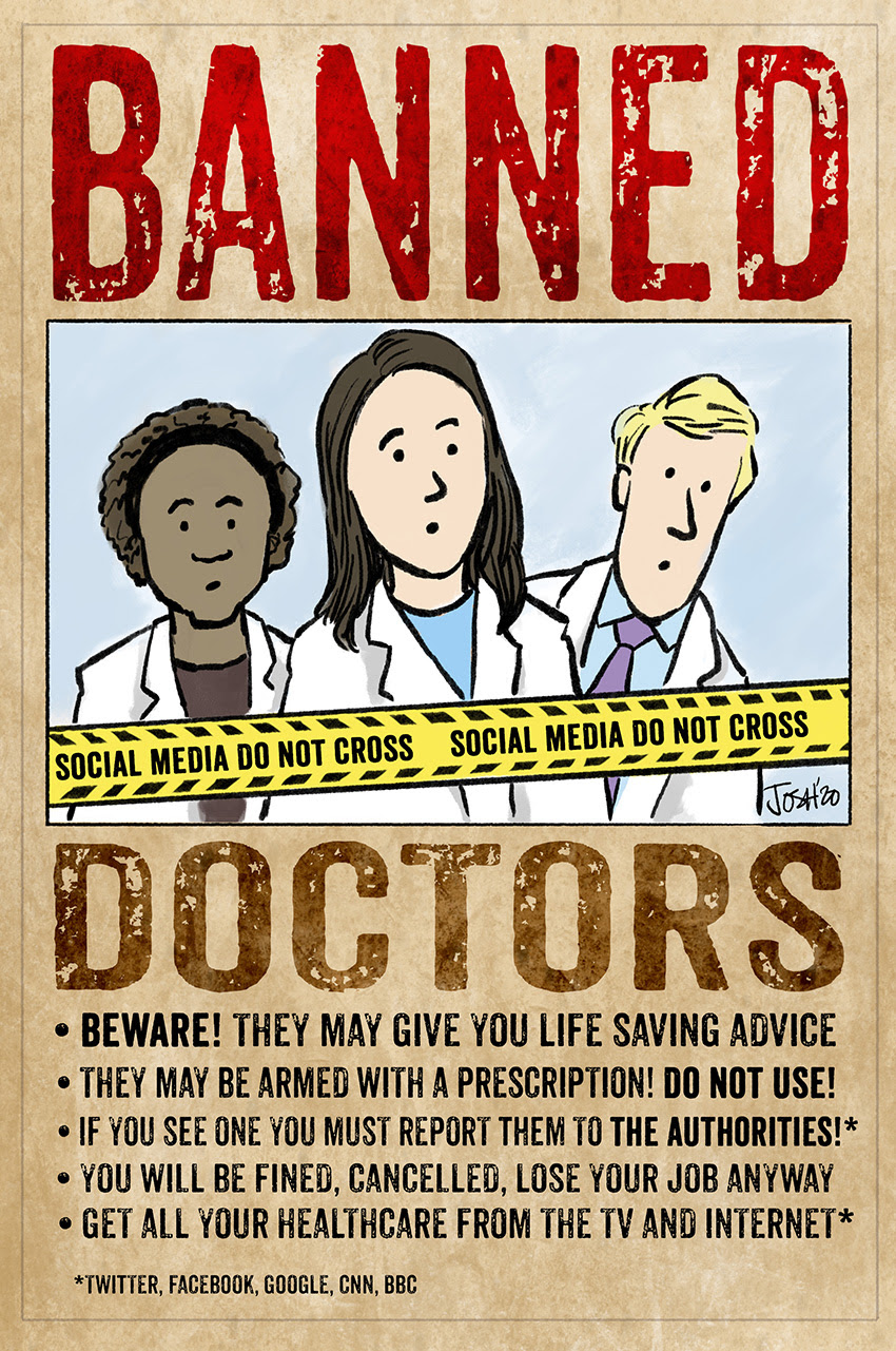 doctors banned social media