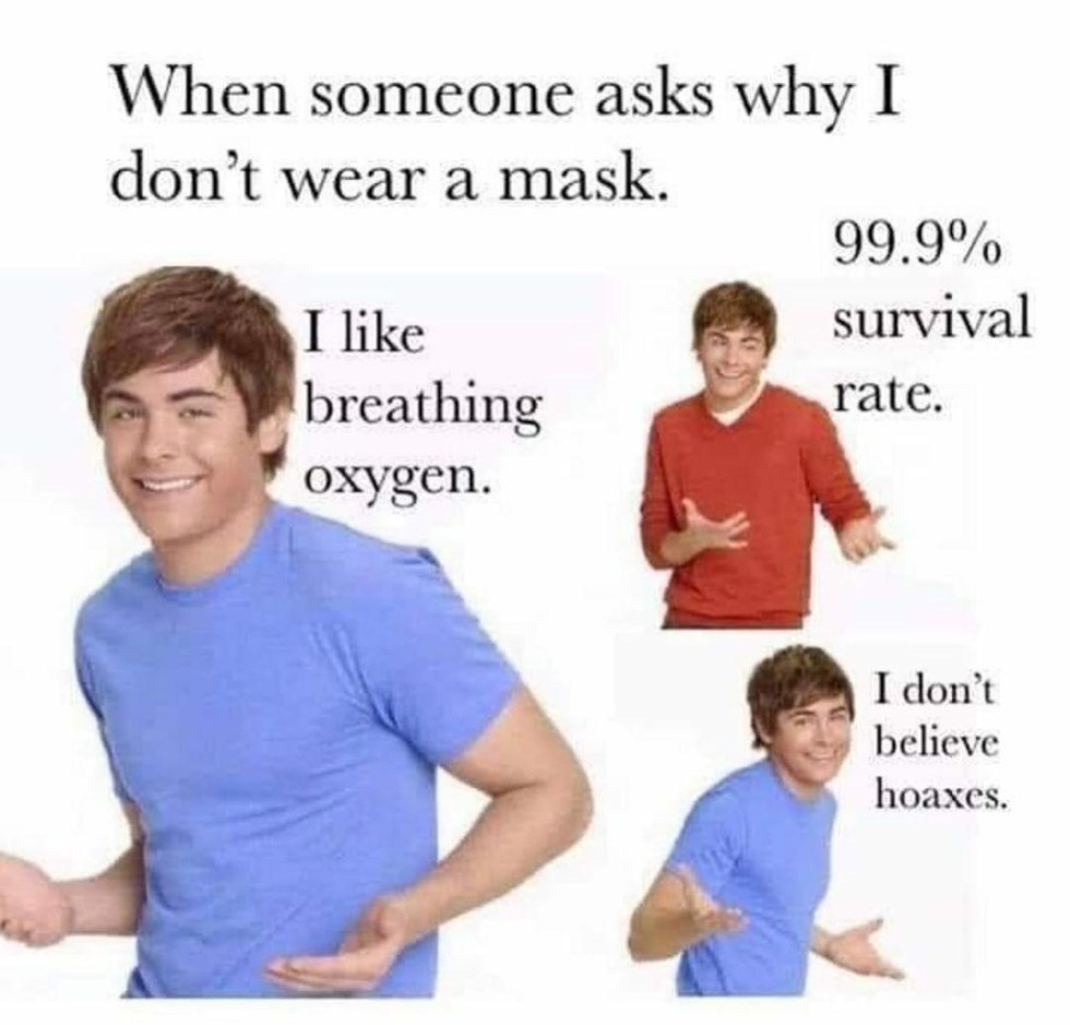 face mask breathing